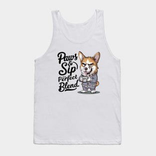 Cozy Critter Coffee Club Design - Embrace the Warmth Tank Top